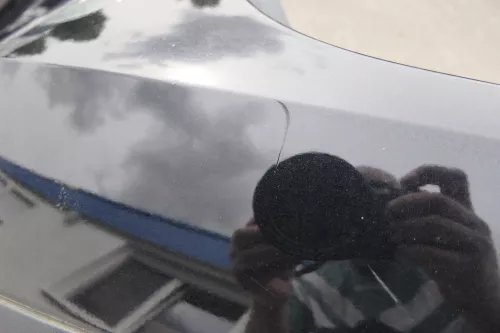 VW Passat 3C Kombi Stoßstange hinten Heckstoßstange Stoßfänger schwarz LC9X 6305 (116305)