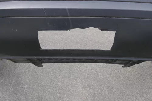 VW Passat 3C Kombi Stoßstange hinten Heckstoßstange Stoßfänger schwarz LC9X 6305 (116305)