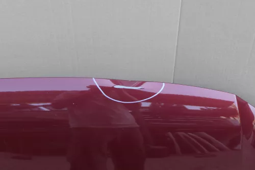 VW Touran 1T Motorhaube Klappe Frontklappe rot LA3T ca. 2007-2010 (116340)