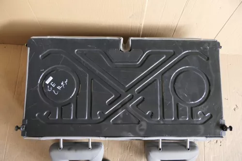 VW Lupo Seat Arosa Sitz Rückbank Sitzfläche Sitze Kopfstützen grau (116357)