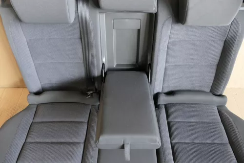 Golf 5 V 6 Variant Sitz Sitze hinten Rücksitzbank 3 Punkt Gurt -OHNE Kopfstützen (116360)