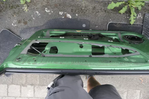 VW Lupo Seat Arosa Tür vorne rechts Beifahrertür grün LW6Z(elektr.Fensterheber) (116396)