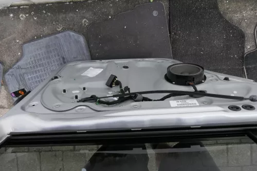 VW Touran 1T3 1T Tür hinten links Fahrerseite silber LA7W - 116435 (116435)