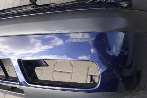 VW Golf 4 Stoßstange vorne Stoßfänger vorn blau LB5N (116482)