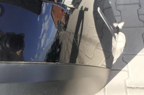 VW Passat 3C Kombi Stoßstange hinten Heckstoßstange Stoßfänger schwarz LC9X PDC (116486)