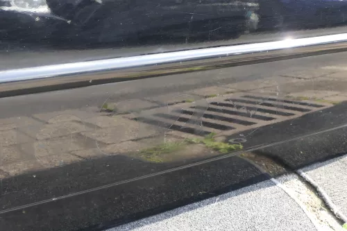 VW Lupo Seat Arosa Tür vorne rechts Beifahrertür schwarz L041 (mech. Fensterherh (116534)