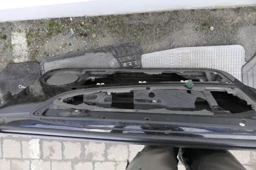 VW Lupo Seat Arosa Tür vorne links Fahrertür schwarz L041 (mechanischer FH 11658 (116582)