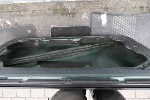 VW Golf 4 Bora Tür vorne links Fahrertür 2/3-Türer grün LC6M (116588)