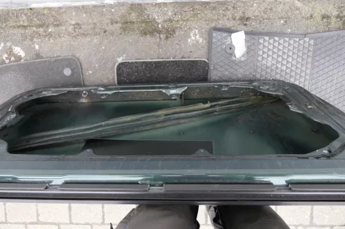 VW Golf 4 Bora Tür vorne links Fahrertür 2/3-Türer grün LC6M (116588)
