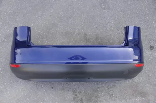 VW Golf 5 Plus 5M Stoßstange hinten Heckstoßstange blau LD5Q - PDC
