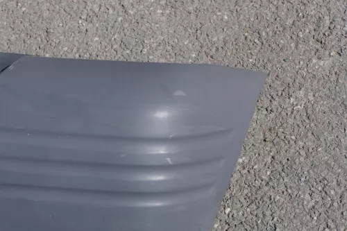 Seat Arosa 6H Stoßstange hinten schwarz grau Heckstoßstange unlackiert (116605)