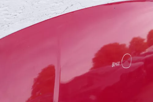 VW Caddy 9K Polo Variant 6Kv Kombi Motorhaube vorne rot LY3D Klappe Haube 116620 (116620)