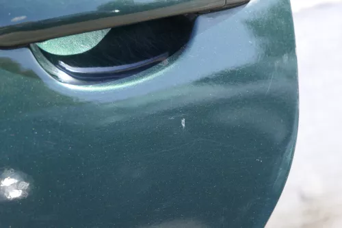 VW Passat 3B 3BG Kombi Variant Tür hinten links grün LC6N - 116633 (116633)