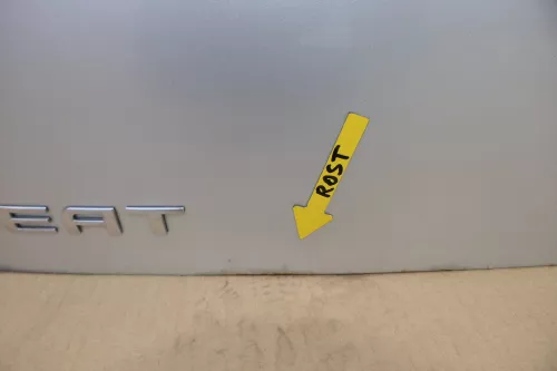 Seat Leon 1M Heckklappe Klappe hinten Kofferraumklappe silber LS7N ohnedenSpoile (116647)