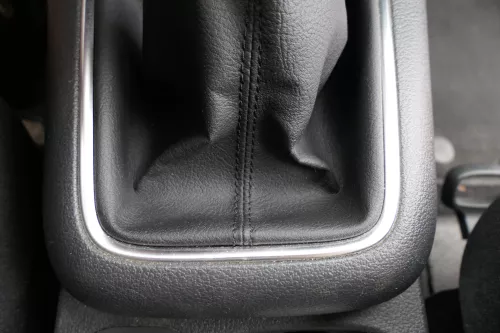 VW Tiguan 5N Schaltknauf Schaltsack Schaltung Schaltknüppel 6-Gang Leder (116886)