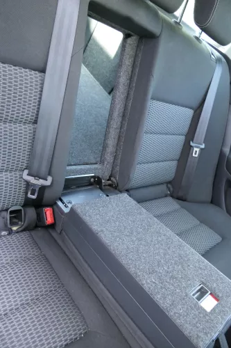 Skoda Octavia 1Z Sitz Sitze hinten Rückbank Rücksitzbank Lehne Sportsitz Schalen (117009)