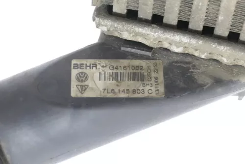 VW Touareg 7L Ladeluftkühler Ladeluft Kühler 7L6145803C BKS 3.0 TDI links (117336)