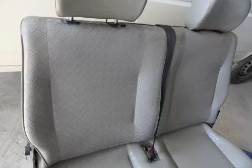 VW T4 Sitz hinten links 2er Doppel 1. Reihe Lehne klappbar (Multivan Caravelle) (117412)