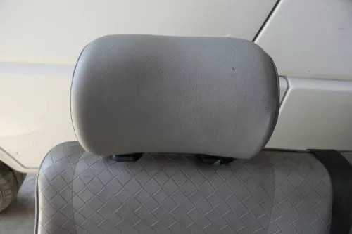 VW T4 Sitz hinten links 2er Doppel 1. Reihe Lehne klappbar (Multivan Caravelle) (117412)