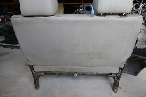 VW T4 Sitz hinten links 2er Doppel 1. Reihe Lehne klappbar (Multivan Caravelle) (117412)