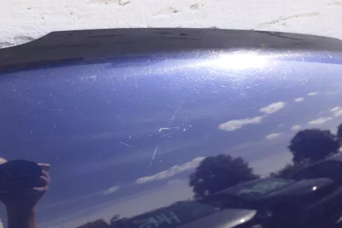 VW Golf 4 Motorhaube Haube Klappe vorne blau LB5N Frontklappe Front (117467)