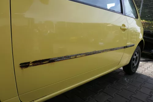 VW Lupo Seat Arosa Tür vorne links Fahrertür gelb LD1B (für elektr. Fensterheber (117847)