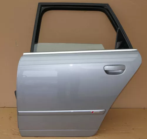 Audi A4 B6 8E Türblatt Tür hinten links silber grau LY7Z Kombi Avant