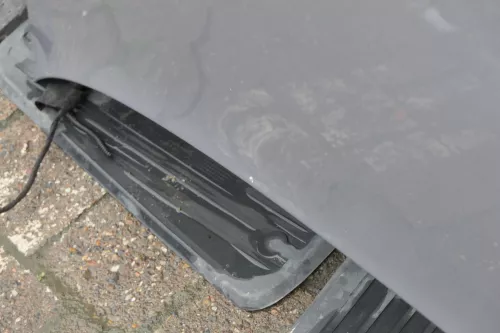 Audi A4 B6 8E Motorhaube Haube Klappe grau LY7Z - mit Grill (118115)