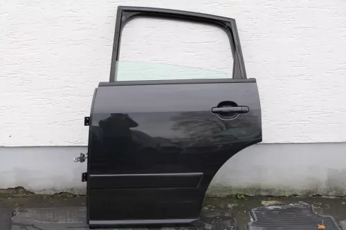 Audi A2 8Z Tür hinten links schwarz LZ9W -mit Rahmen mit Scheibe OHNE Fensterheb