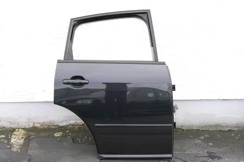 Audi A2 8Z Tür hinten rechts schwarz LZ9W -mit Rahmen + Scheibe