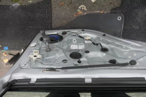 VW Polo 9N 9N3 Tür hinten links 4/5-Türer grau silber LA7W - 118119 (118119)