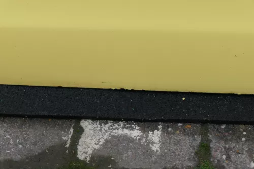 VW Polo 9N 9N3 Tür vorne links Fahrertür gelb LD1B 2/3-Türer (118124)