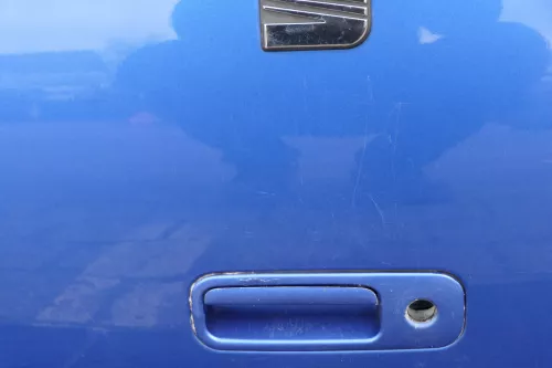 Seat Arosa Heckklappe Klappe hinten Kofferraumklappe blau LW5Y bis ca. Bj. 2000 (118134)