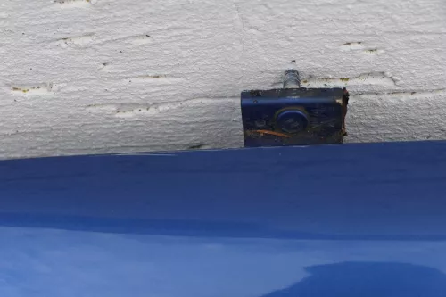 Seat Arosa Heckklappe Klappe hinten Kofferraumklappe blau LW5Y bis ca. Bj. 2000 (118134)