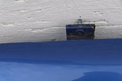 Seat Arosa Heckklappe Klappe hinten Kofferraumklappe blau LW5Y bis ca. Bj. 2000 (118134)