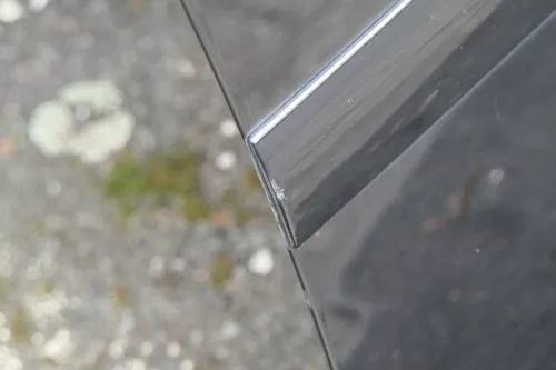 VW Touran 1T 1T3 Tür vorne rechts Beifahrertür schwarz LC9Z - ohne Anbauteile (118135)