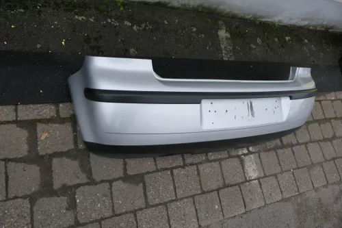 VW Polo 9N 9N3 Stoßstange Heckstoßstange hinten silber LA7W - 99,99 (118138)