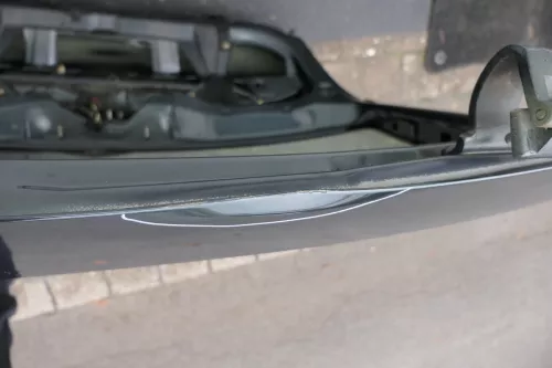 Skoda Fabia 6Y6 Schrägheck Heckklappe Kofferraumklappe Klappe hinten grün 9572 (118266)