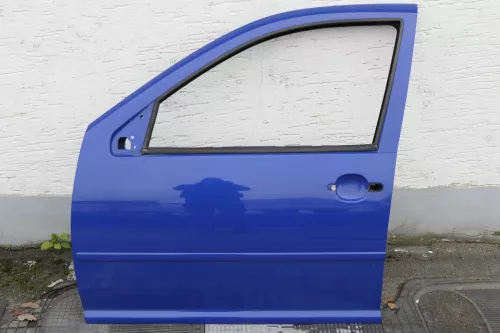 VW Golf 4 Bora Tür vorne links Fahrertür 4/5-Türer + Kombi Variant blau LW5Z