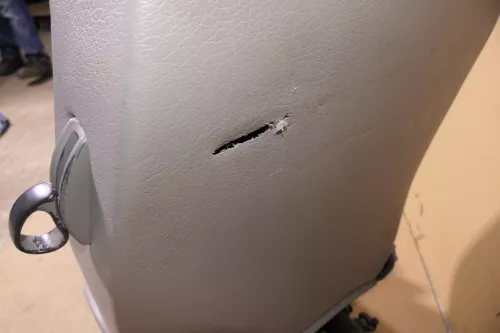 Seat Arosa VW Lupo Sitz vorne links Fahrersitz höhenverstellbar (118423)