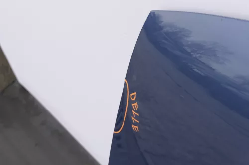 Audi A3 8L Motorhaube Frontklappe blau LZ5W (118485)