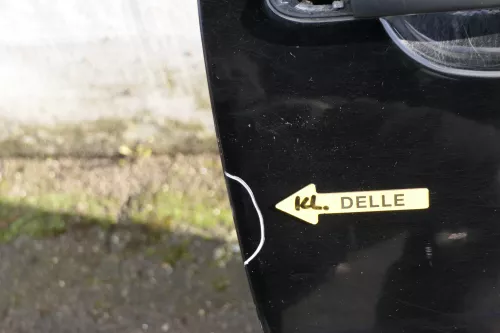 VW Lupo Seat Arosa Tür vorne rechts Beifahrertür schwarz L041 (mech. Fenster) (118486)