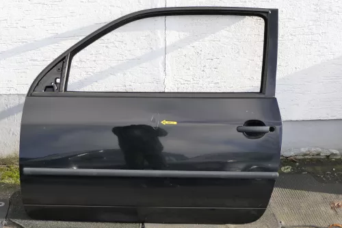 VW Lupo Seat Arosa Tür vorne links Fahrertür schwarz L041 (mechanischer FH 8487