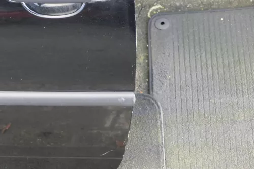 VW Lupo Seat Arosa Tür vorne links Fahrertür schwarz L041 (mechanischer FH 8487 (118487)
