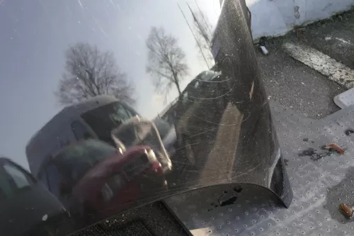 VW Lupo Motorhaube Klappe Frontklappe Haube vorne schwarz L041 (118488)