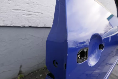VW Lupo Seat Arosa Tür vorne rechts Beifahrertür blau LW5Z (für elektr.Fenster (118741)