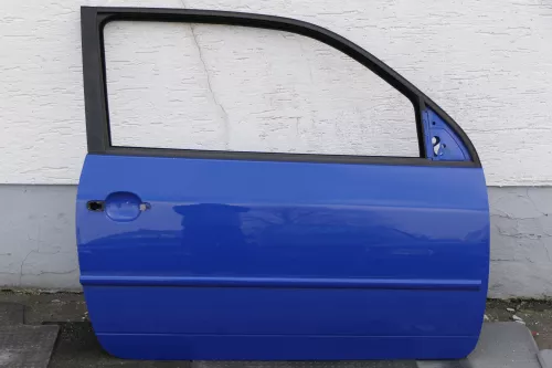 VW Lupo Seat Arosa Tür vorne rechts Beifahrertür blau LW5Z (für elektr.Fenster