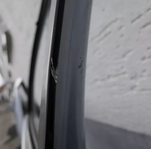 VW Lupo 6E 3L FSI Tür vorne links Fahrertür grau blau LR7U (mechanischer Fenster (118742)