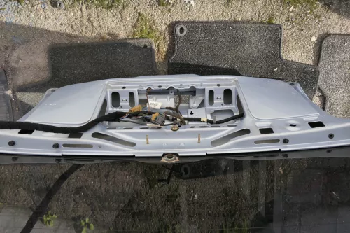 VW Lupo 6X Heckklappe hinten Klappe Kofferraumklappe Scheibe grau blau LR7U 3L (118751)