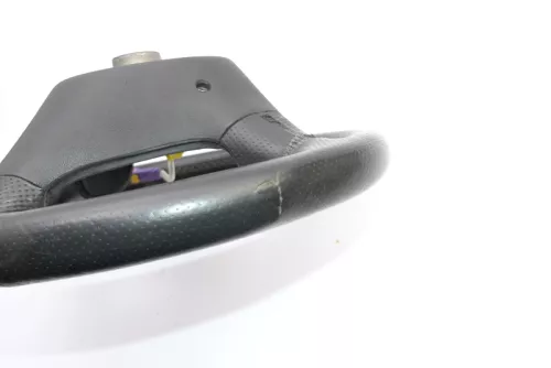 Audi A6 4F A4 8K Lederlenkrad Leder 3 Speichen gelocht schwarz 8E0124A (118988)